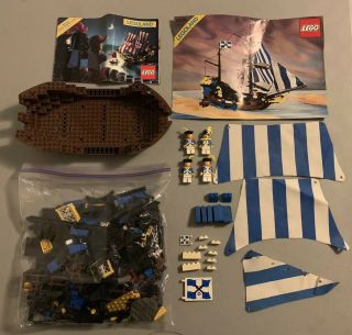 Lego Vintage Pirate 6274 Caribbean Clipper 100 Complete With Instructions