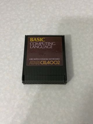 Basic Rev.  A Cartridge - Atari 400/800/xl/xe - & Guaranteed 1