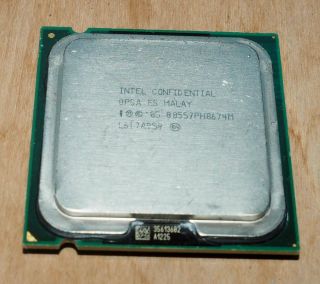 pulled Intel Core 2 Duo E6700 QPGA 2667Mhz socket 775 ES cpu 2