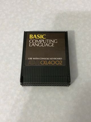 Basic Rev.  A Cartridge - Atari 400/800/xl/xe - & Guaranteed 2