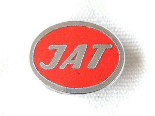 Serbia Aeronautica - Jat Airline Company Enamel Badge
