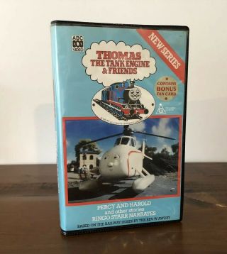 Thomas The Tank Engine & Friends Vhs Vintage 1988 Narrated By Ringo Starr
