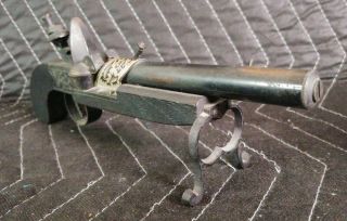 Vintage Japan Flintlock Pistol Table Lighter