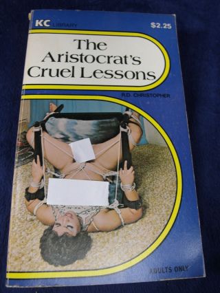 Vintage Sleaze Erotica Adult Paperback Pulp Aristocrat 