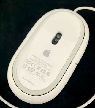 Apple A1152 USB Vintage White Optical “Mighty Mouse” EMC 2058 2