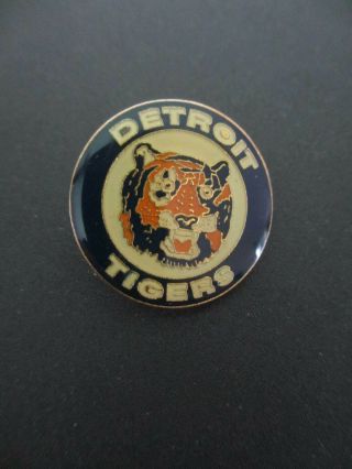 Mlb Detroit Tigers Logo Lapel Hat Pin