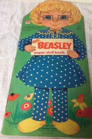 Mrs.  Beasley Paper Doll 1970 Edition By Whitman.