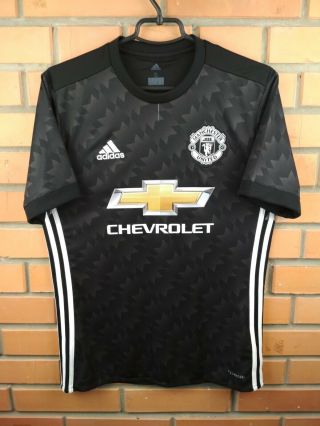 Manchester United Jersey Small 2017 2018 Away Shirt Bs1217 Soccer Adidas