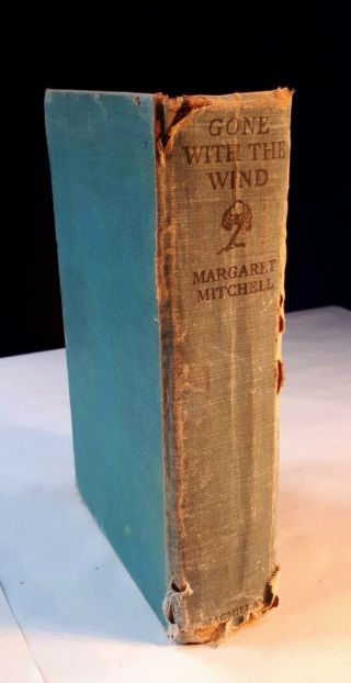 1937 Edition.  Gone With The Wind.  Margaret Mitchell.  Macmillan.  Scarlett O 