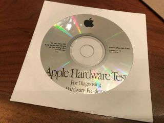 Apple Hardware Test Cd - Power Mac G4 Cube (version 1.  0)