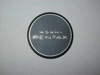 Vintage 49mm Asahi Pentax Metal Push On Front Lens Cap -