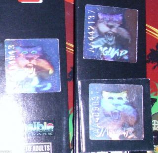 Atari Jaguar Holograms 5 Each Removed From 3rd Party Software