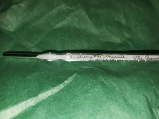 Vintage Asepto Glass Medical Fever Thermometer Advertisement