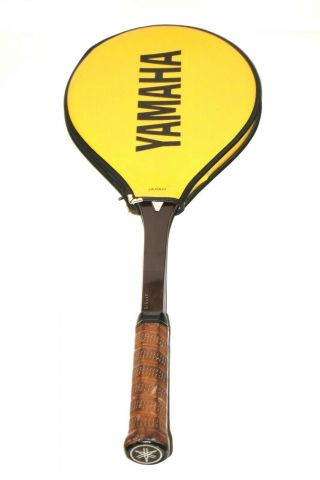 Vtg Yamaha Yfg50 Graphite Fiberglass Tennis Racquet M4 5/8 5 W/cover Japan