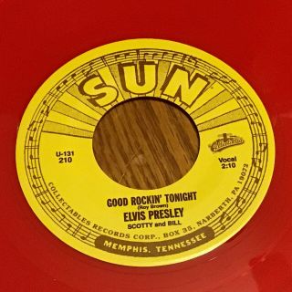 45 Rpm Elvis Presley Sun 210 Good Rockin 