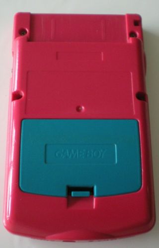 Vtg RED Nintendo Game Boy COLOR CGB - 001 Console w/Button Issues 2