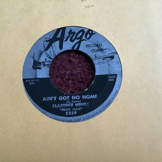 45 Rpm Clarence Frogman Henry Argo 5259 Ain 