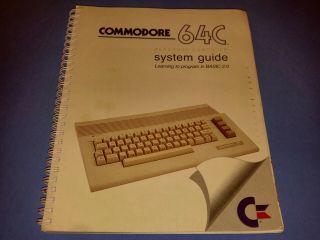 Commodore 64c Personal Computer System Guide Learning To Program Basic 2.  0