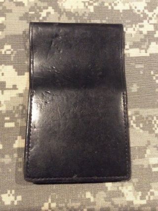 Vintage Named A L Hatfield 154 Anaheim Pd Texas Shoemaker Leather Notepad