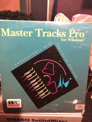 Master Tracks Pro By Passport Vintage Software For Ibm Pc