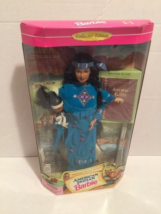 American Indian Barbie Doll American Stories Collector Ed 17313 (box Wear) Nrfb