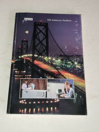 Vintage 1986 Digital Dec Vax Architecture Handbook