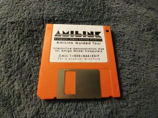 Amilink Guided Tour 1 Floppy Software Kit For The Amiga