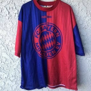 Vintage 90s Adidas Fc Bayern Munich Football Shirt Jersey Germany Soccer Xl Ucl