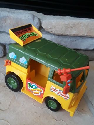 Vintage Playmates 1989 Teenage Mutant Ninja Turtles Party Wagon Van.  Vguc