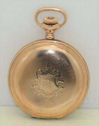 Wadsworth Referee 20 - Year Ygf 18s 18 - Size Pocket Watch Hunting Case 67.  6 - Grams