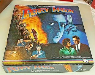 Vintage Perry Mason Game Mystery And Suspense Not Complete