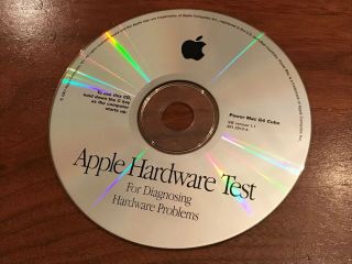 Apple Hardware Test - Powermac G4 Cube (version 1.  1)