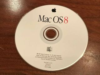 Apple Macintosh Mac Os 8 Install Cd (version 8.  0)