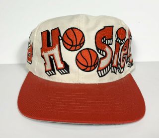 Vtg Indiana Iu Hoosiers Top Of The World Tow Graffiti Basketball Snapback Hat