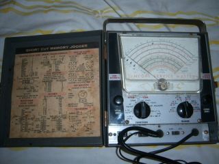 Vintage Sencore Model Sm112 Vtvm Vom Tv Radio Tube Tester Service Master Meter