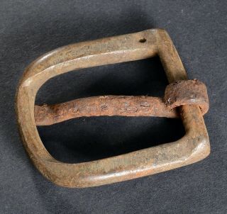 Old/vintage/antique Brass,  Iron Metal Belt Buckle Dug Out Item