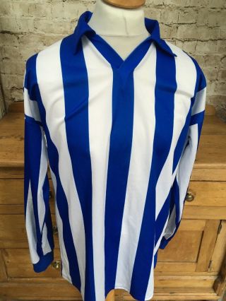 Vintage 1970s Falcon Football Shirt Top Mens 42/44 Xl Brighton & Hove Albion