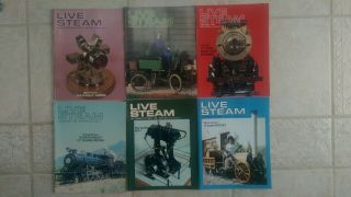 6 Issues,  Complete Year 1993,  Of Live Steam Magazines