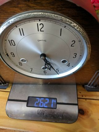 Vintage Smiths Westminster Chime Mantel Clock For Spares