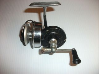 Vintage Bache Brown Mastereel Model 3 Spinning Reel Half Bail Lionel Corp.  Usa