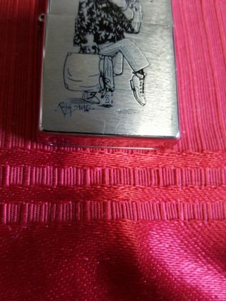Rare Collectable Zippo Lighter signed ralph steadman gonzo thompson 2