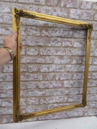 really OLD picture frame antique fits a 22 1/2 