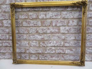 really OLD picture frame antique fits a 22 1/2 