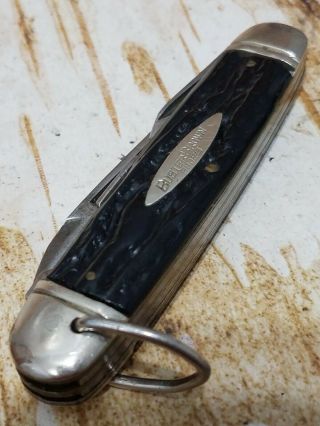 Vintage USA Buster Brown Shoes Scout Pocket Knife 3