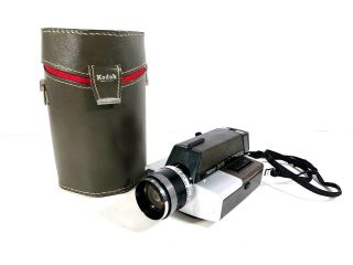 Kodak Xl55 Vintage 8 Movie Camera With Carry Case