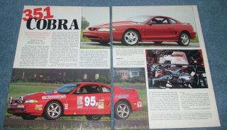 1995 Ford Mustang Cobra R Longest Day Of Nelson 24 - Hour Race Highlights