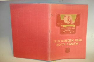 Union Pacific System Railroad Tour 1925 Travel Guide Book Zion Park Grand Canyon