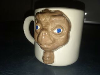 Vintage 3d E.  T.  Porcelain Tea Or Coffee Mug Collector 