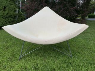 Mid Century George Nelson Coconut Chair Herman Miller First Year Production