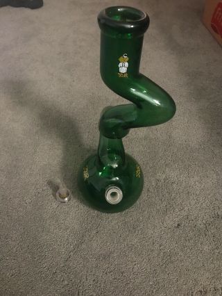 Sour Fat Twist 14” Handblown Glass Bong Paid $145,  Open To Offers